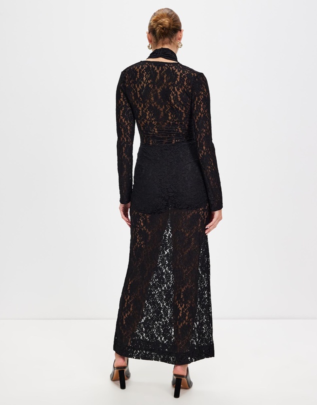 Third Form - Wayward Wrap Neck Maxi Dress