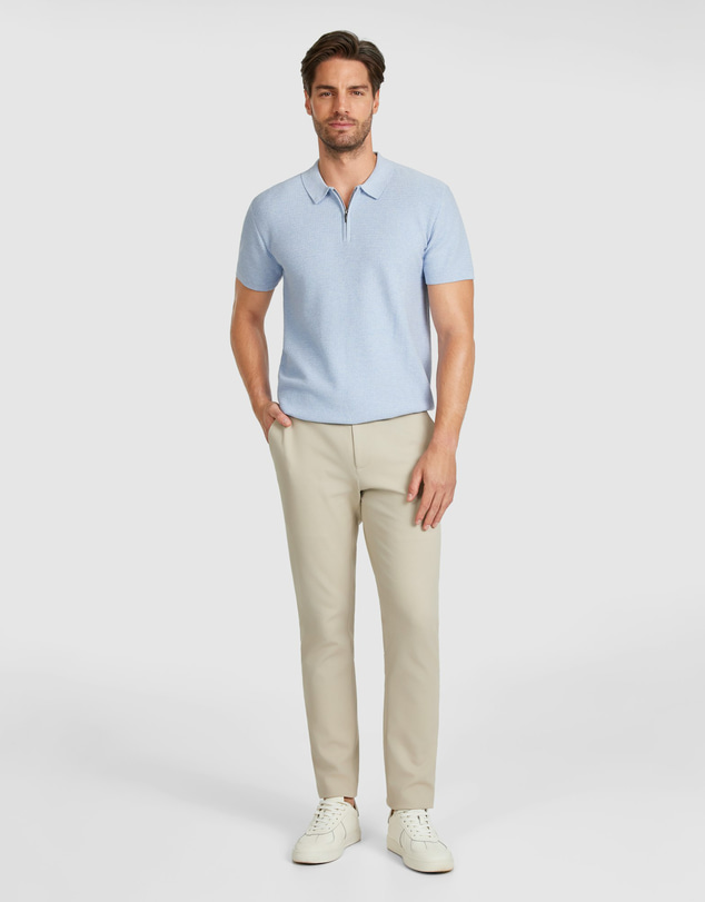 Tarocash - Omal Zip Knit Polo