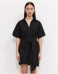 Calli - Tanner Wrap Shirt Dress