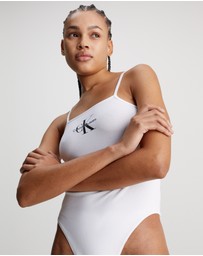 Calvin Klein Jeans - Cotton Stretch Monogram Bodysuit