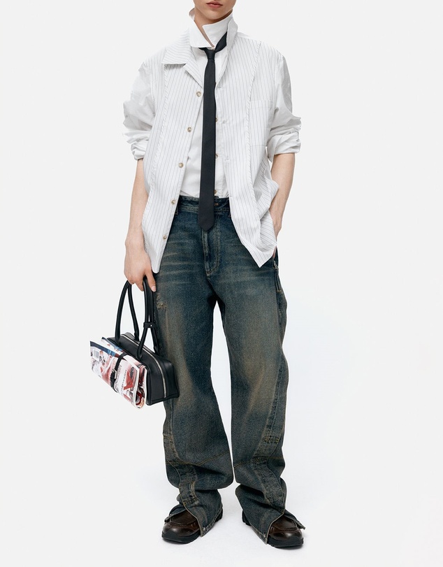 Andersson Bell - Twisted Zip Pocket Jeans