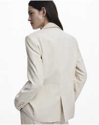 Desigual - Satin effect blazer