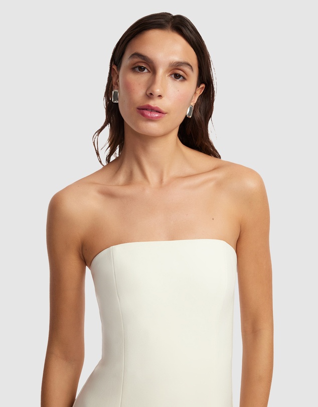 LEO LIN - Ava Applique Bustier Maxi Dress