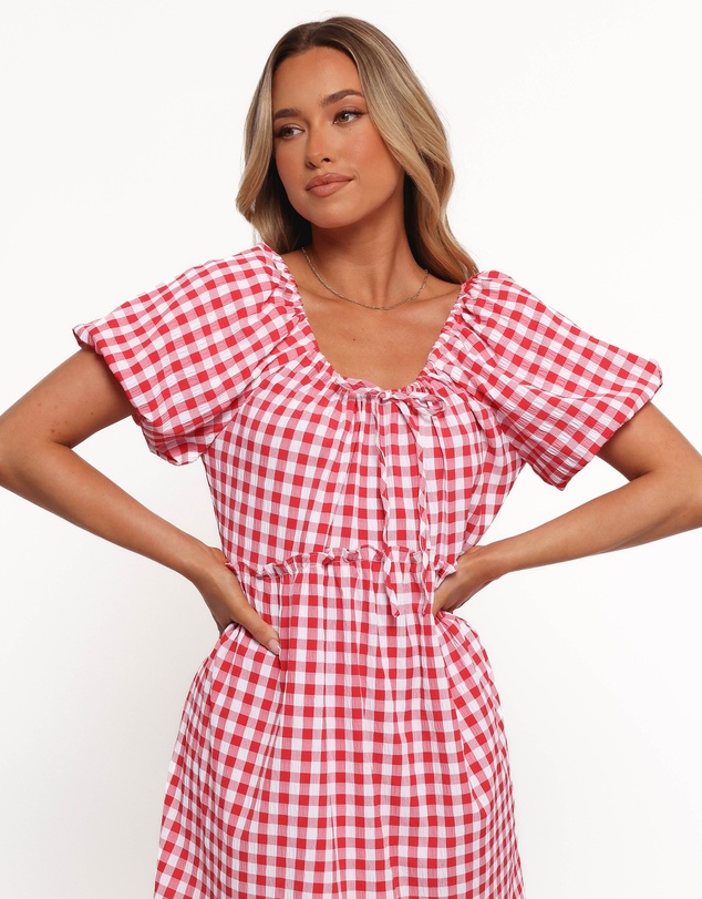 Petal & Pup - Dorothea Mini Dress - Red