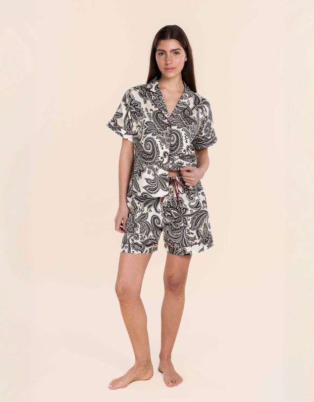 Gingerlilly - Daphne Cotton Sateen Short Set