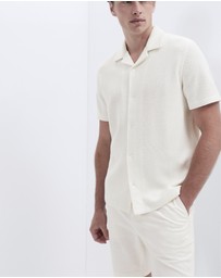 UNISON - Open Weave Regular Fit Shirt