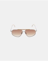 Soda Shades - Rozalia Russia x Soda Shades - Shade 002 Silver Gold
