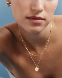 Kirstin Ash - Indigo Coin Necklace