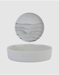Lilly + Dash - Cat Food Water Bowl & Insert Combo