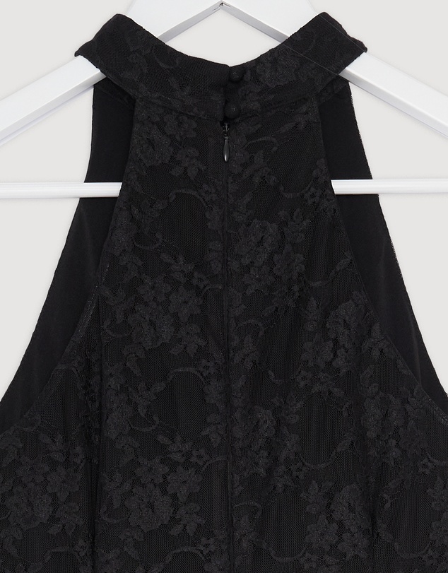 Revibe - Repaired CHANCERY Chappel Lace Midi Dress - AU 12
