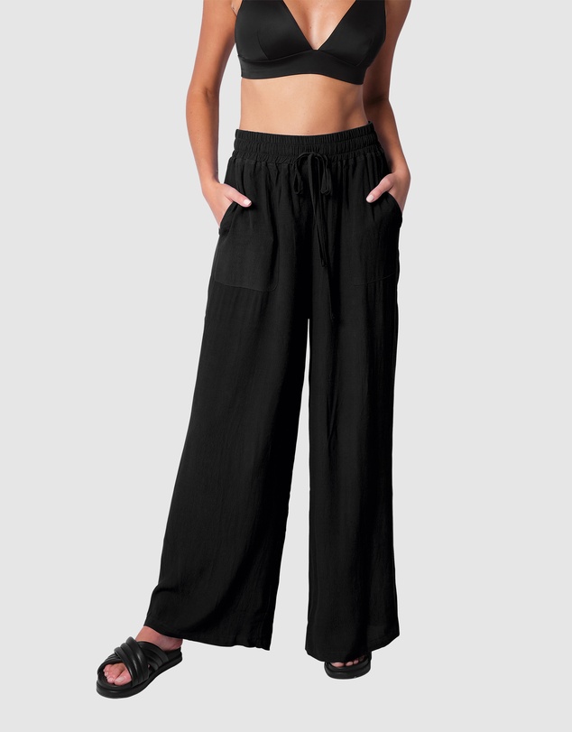 UNE PIECE - Linen Palazzo Pants