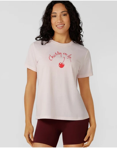 Lorna Jane - Cherry T-Shirt