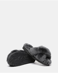 EVERAU - EverAU Ugg Leanna Double Faced Sheepskin Upper House Shoes
