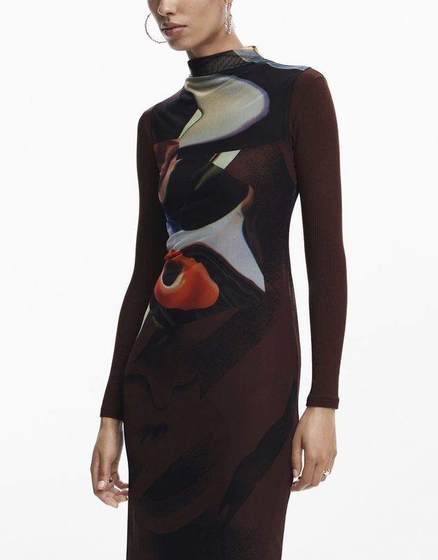 Desigual - Multi Position Midi Dress