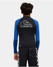 Quiksilver - Boys 8 to 16 On Tour Long Sleeve Rash Vest