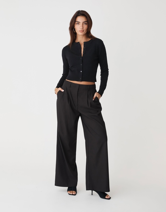 Forcast - Cassie Crew Neck Cardigan