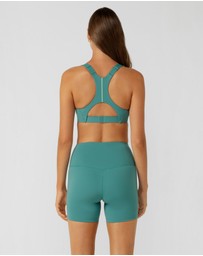 Lorna Jane - Lotus No Chafe Phone Pocket 12cm Bike Shorts
