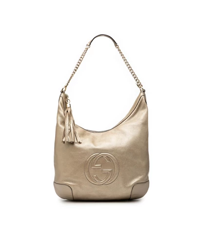 Pre-Loved by Azura Reborn - Pre-Loved Metallic Leather Soho Shoulder Bag