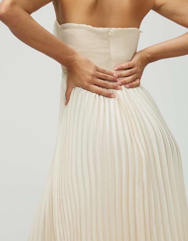 Tussah - Rose Pleated Dress