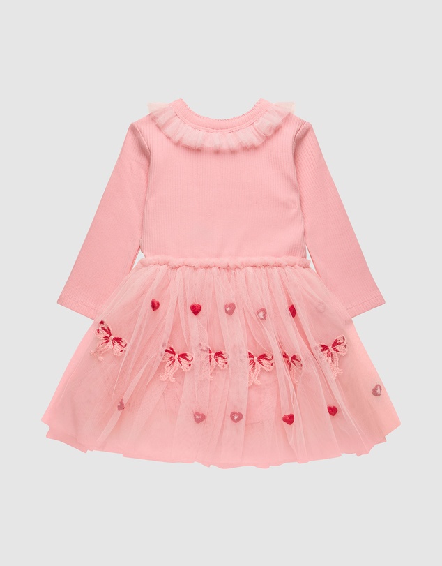 Fleur Harris - Flourish Tutu Bodysuit Dress in Pink
