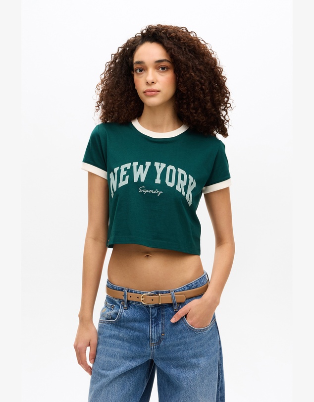 Superdry - Athletic Essentials Ringer Slim Fit Tee