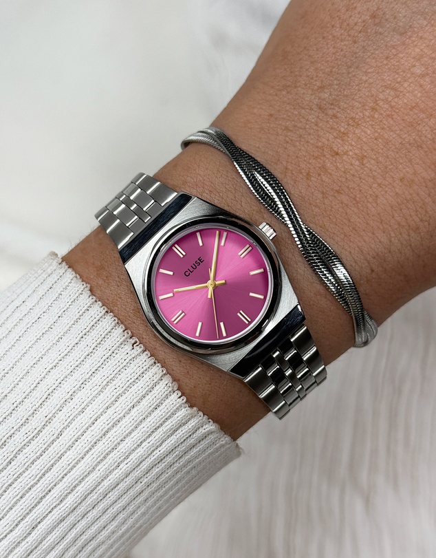 Cluse - Retro 70's Mini Silver
