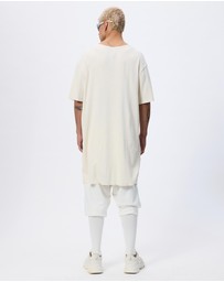 Surrounded By Ghosts - The Molybdenite Oversized Extra Long Cotton Rib T-Shirt