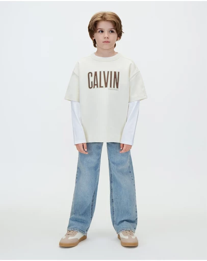 Calvin Klein Jeans - Boys Applique T-Shirt