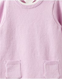 Cotton On Kids - Baby Organic Knit Long Sleeve Romper
