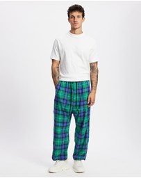 Surrounded By Ghosts - The Lyonite Brushed Cotton Drawstring Pants