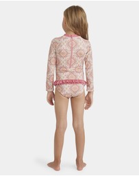 Billabong - Girls 0 to 6 Just For You Rash Vest