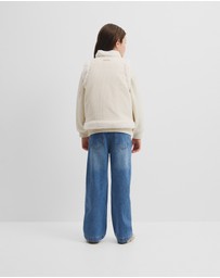 Country Road - Reverse Faux Fur Vest