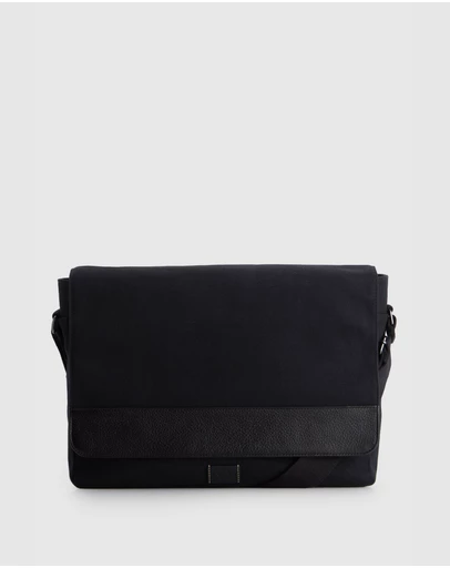 Evity - Owen Canvas/Leather EW Satchel