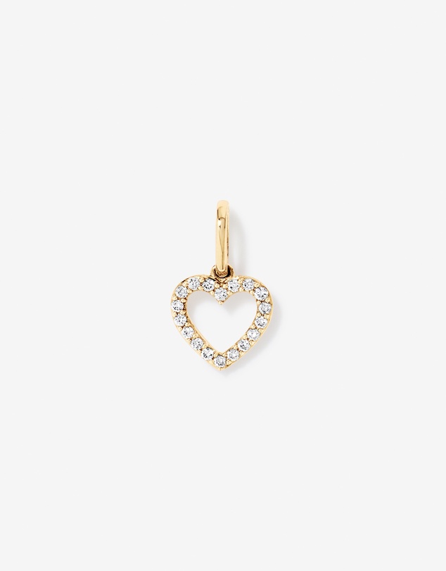 Michael Hill - 0.10TW Diamond Heart Pendant in 10kt Gold