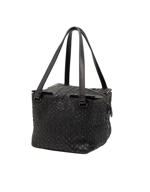 Pre-Loved by Azura Reborn - Pre-Loved Nappa Intrecciato Square Handbag