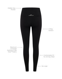 Lorna Jane - Lotus No Chafe Phone Pocket Ankle Biter Leggings