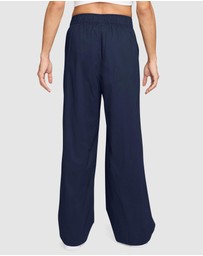 Nike - Sportswear Chill Poplin High-Waisted Loose Open-Hem Pants