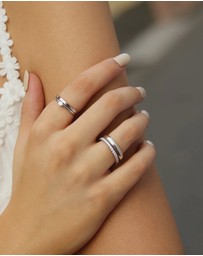 Ania Haie - Silver Smooth Band 2mm