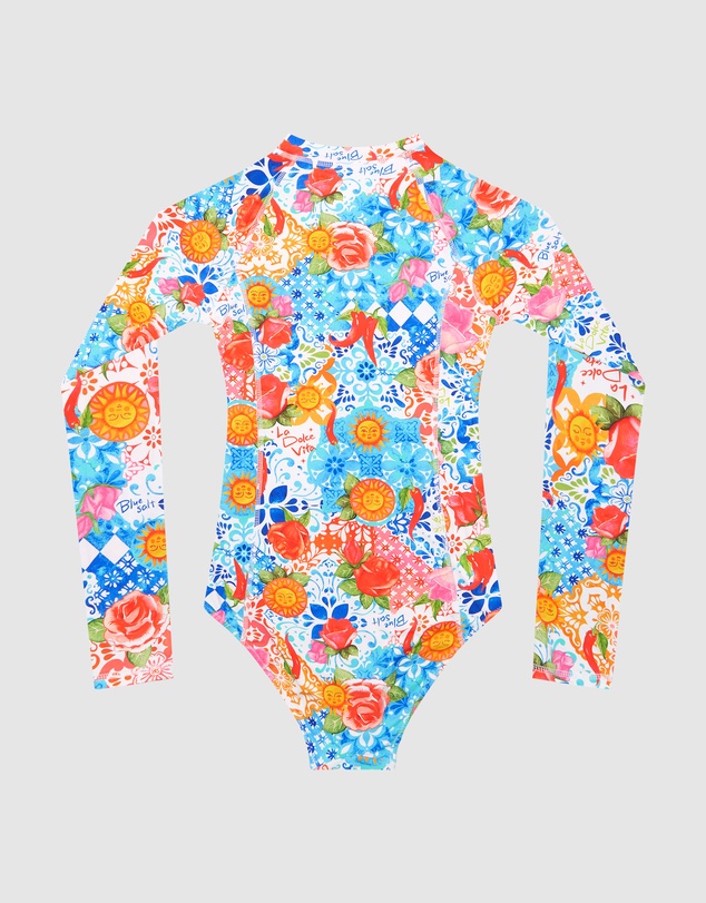 Bluesalt Beachwear - Dolce Vita Long Sleeve Swimsuit
