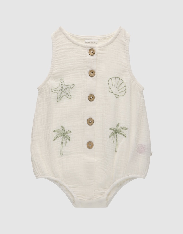 Kynd Baby - Romper in Pristine