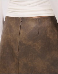Calli - Esme PU Mini Skirt