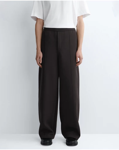 COS - Scuba Relaxed-Fit Straight-Leg Trousers