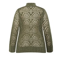 City Chic - Beck Wool Blend Jumper