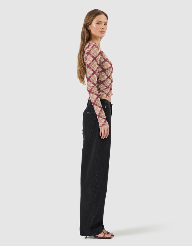 Rolla's - Field Lines Long Sleeve Top