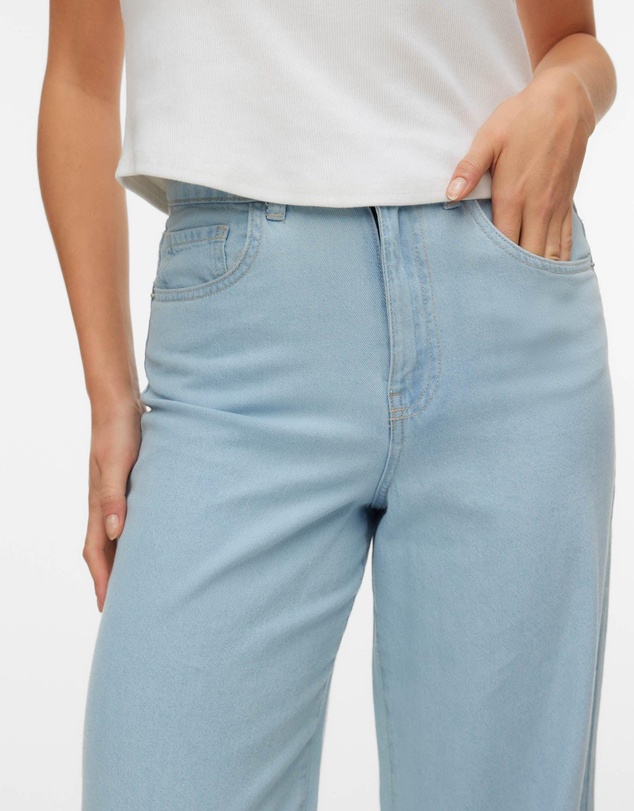 Vero Moda - Kirsa High Waisted Wide Jeans