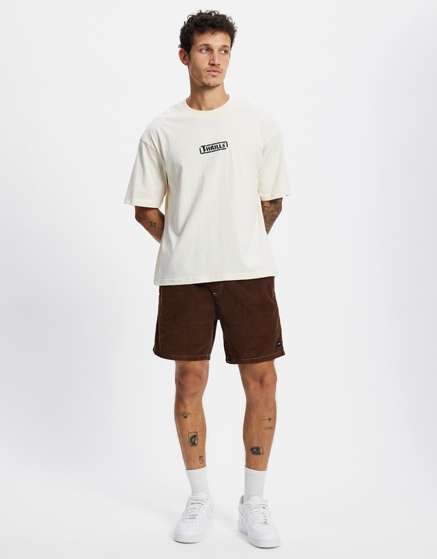 Thrills - Calm State Embro Box Fit Oversize Cropped Tee