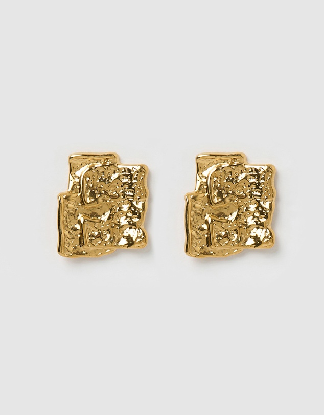 Arms Of Eve - Alba Gold Earrings
