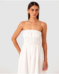 SNDYS - Ines Strapless Maxi Dress