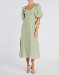 Amelius - Romilly Linen Midi Dress