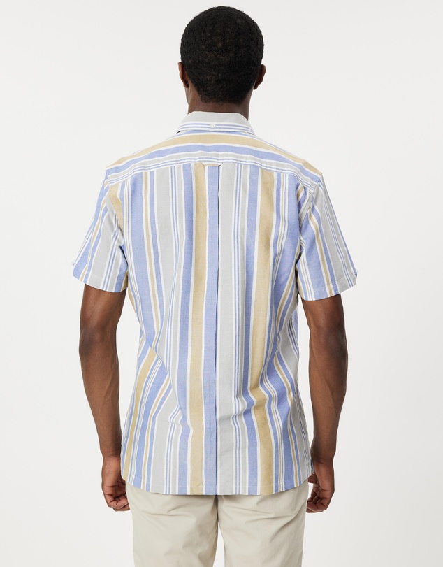 Ben Sherman - Oxford Stripe SS Mod Shirt